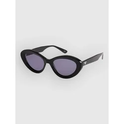 Roxy Horizon Shiny Black Sunglasses grey