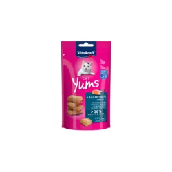VITAKRAFT Poslastica za mačke Cat Yums + losos i omega 3 40g