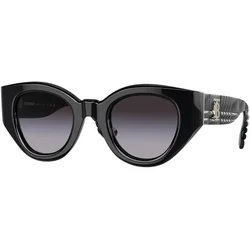 Burberry BE4390 30018G ONE SIZE (47) Črna/Siva