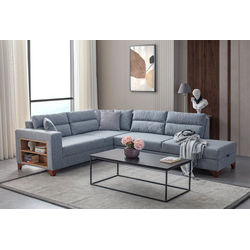 ATELIER DEL SOFA Ugaona garnitura Tloft Left Grey