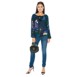 Desigual Brittany Blouse 17WWBW76 Modra