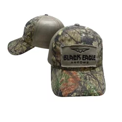 Black Eagle Snapback Hat Mossy Oak Camo Mesh