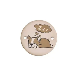 PEJSEK otroški obliž - SET 2 - d. 2,6cm - rjava