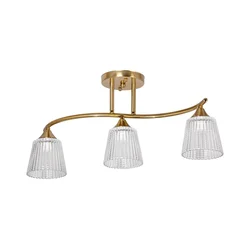 Luster na šipci 3xE14/60W/230V zlatna