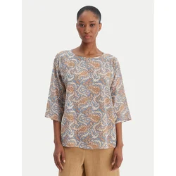 Weekend Max Mara Bluza 2615111142 Modra Relaxed Fit