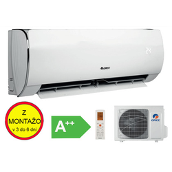 GREE klima FAIRY 35 inverter z montažo, stenska klima naprava - GWH12ACC-K6DNA1D, WiFi serijsko, A++, primerna za prostore do 65m2 (GREE FAIRY35_montaža)