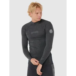 Rip Curl Dawn Patrol UPF Perf Longsleeve Lycra black marle
