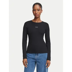 Guess Jeans Bluza W6BP05 K5470 Črna Slim Fit