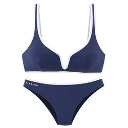 Elbsand Bikini mornarska / bela