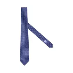 Boggi Milano Kravata  mornarska / temno modra