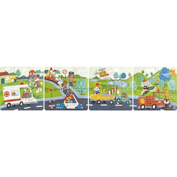 Hape Puzzle - Reševalna vozila