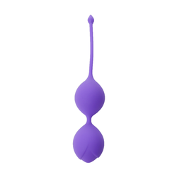 B-SERIES Silikonske vaginalne kuglice, 29 mm, Ljubičaste