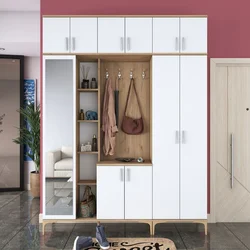 Hanah Home Komplet predsoblja EA121-2765, 180x37.5x240 cm, Beli