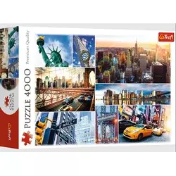 Trefl Slagalica Kolaž New York, 4000 delova
