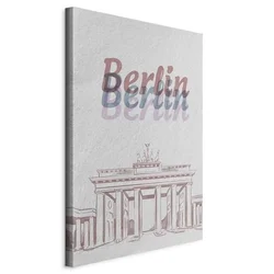 shumee Slika - Berlin v akvarelih (1-delna) vertikalna