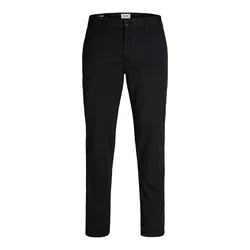 JACK & JONES Chino hlače črna