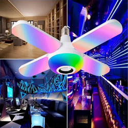 Muzička rasklopiva lampa luster 48W sa Bluetooth