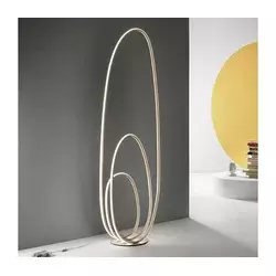 Ondaluce - LED prigušiva podna lampa GOLDEN LED/45W/230V 160 cm zlatna