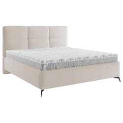 Carryhome OBLAZINJENA POSTELJA 160 cm x 200 cm , tekstil bež