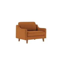 Atelier del Sofa Fotelja Robin Loveseat, Narandžasta