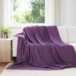 Pokrivači za bacanje 6 pcs Ljubičasta 240 x 220 cm Runo