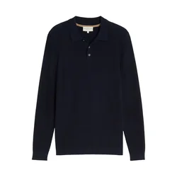 TOM TAILOR Pulover temno modra