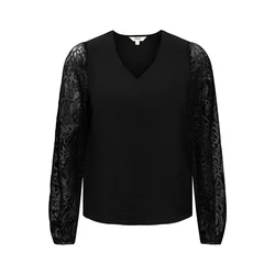 ONLY Bluza ONLMETTE črna