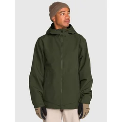 Volcom Brighton Full Zip Jacket dark green