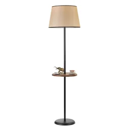 Aberto Design Podna lampa Mercan , 162 cm, E27 40W, Crna
