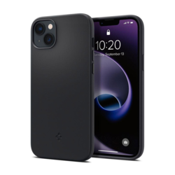 Maska Spigen silicone Fit MagSafe za iPhone 14 crna.
