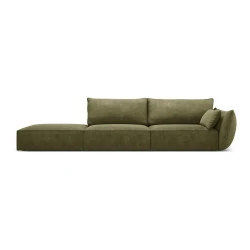 Zeleni kotni kavč Vanda - Mazzini Sofas