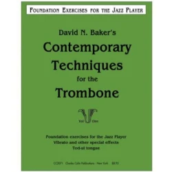 BAKER:CONTEMPORARY TECHNIQUES FOR THE TROMBONE VOL.1