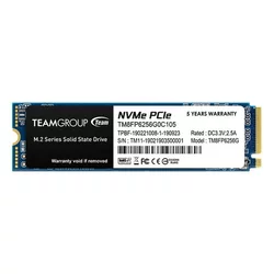 TeamGroup M.2 2280 256GB MP33 SSD PCIe Gen3 x4, NVM Express, 1600/1000MB/s TM8FP6256G0C101