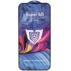 Zaštitno staklo 9D Super za Apple iPhone 7/iPhone 8/iPhone SE 2020/iPhone SE 2022/iPhone 6 - Crna KP29715