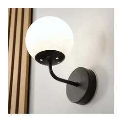Brilagi - Zidna lampa MALIVA 1xE14/15W/230V crna/bela