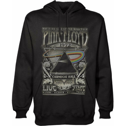 Pink Floyd Unisex Pullover Hoodie Carnegie Hall Poster XL