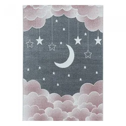 eoshop Otroška preproga Funny 2101 pink (Varianta: 120x170 cm)