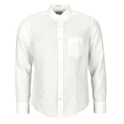 Gant REG GMNT DYED LINEN SHIRT Bela