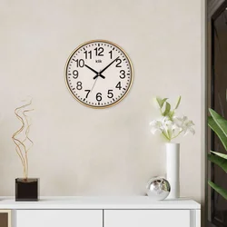 Wallity Zidni sat Simplex, 38x38 cm, Zlatne boje