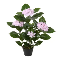 Homestar Umetna rastlina WIND HYDRANGERA H80cm, roza
