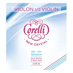 Struna A Corelli New Crystal violina 1/2 medium 630.154