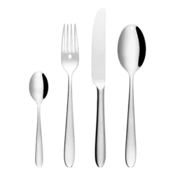 Set pribora s srčkom 54 kosov — Alpha - 130293