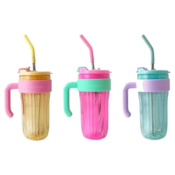Marshmallow sip plastična čaša sa cevčicom 920ml ( 704062 )