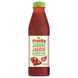 VOĆNI SOK FRUVITA JABUKE,JAGODE&NIŠTA VIŠE 0.8L