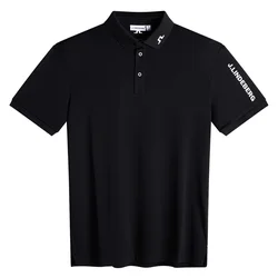 Moška majica J.Lindeberg Tour Tech Polo Black XL