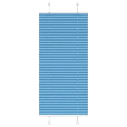 Plisirana zavjesa Plava 55x150 cm Širina tkanine 54,4 cm Poliester