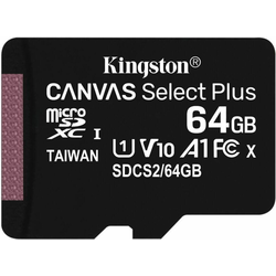 Kingston Micro SD 64GB Canvas Select Plus SDCS2/64GBSP