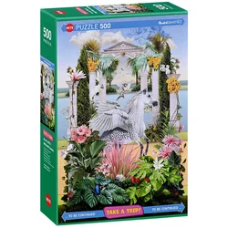 Heye - Puzzle Odpravite se na potovanje! Z Andréjem Sanchezom - 500 kosov