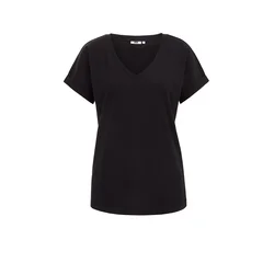 WE Fashion Majica  črna