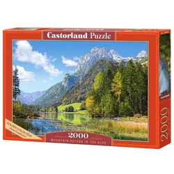 Castorland Puzzle Zatočišče v Alpah 2000 kosov